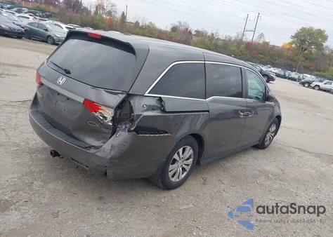 2014 Honda Odyssey Ex-L z USA, uszkodzony, nr VIN 5FNRL5H60EB028863